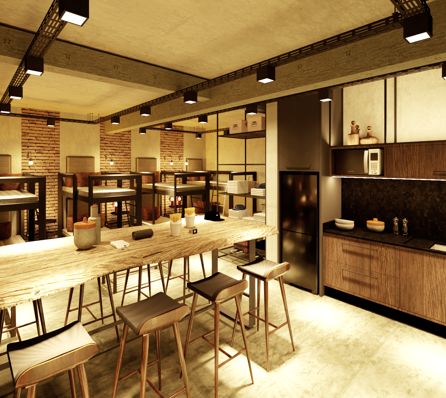 Cozinha Planejada em Granitos