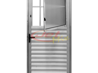 PORTA SOCIAL BRILHANTE POSTIGO ABERTO